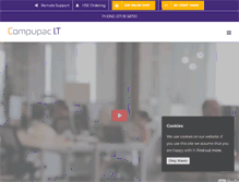 Tablet Screenshot of compupacit.ie
